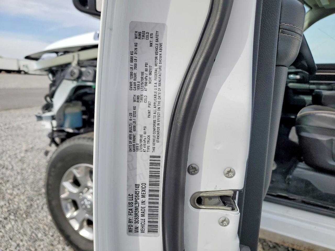 2023 RAM 3500