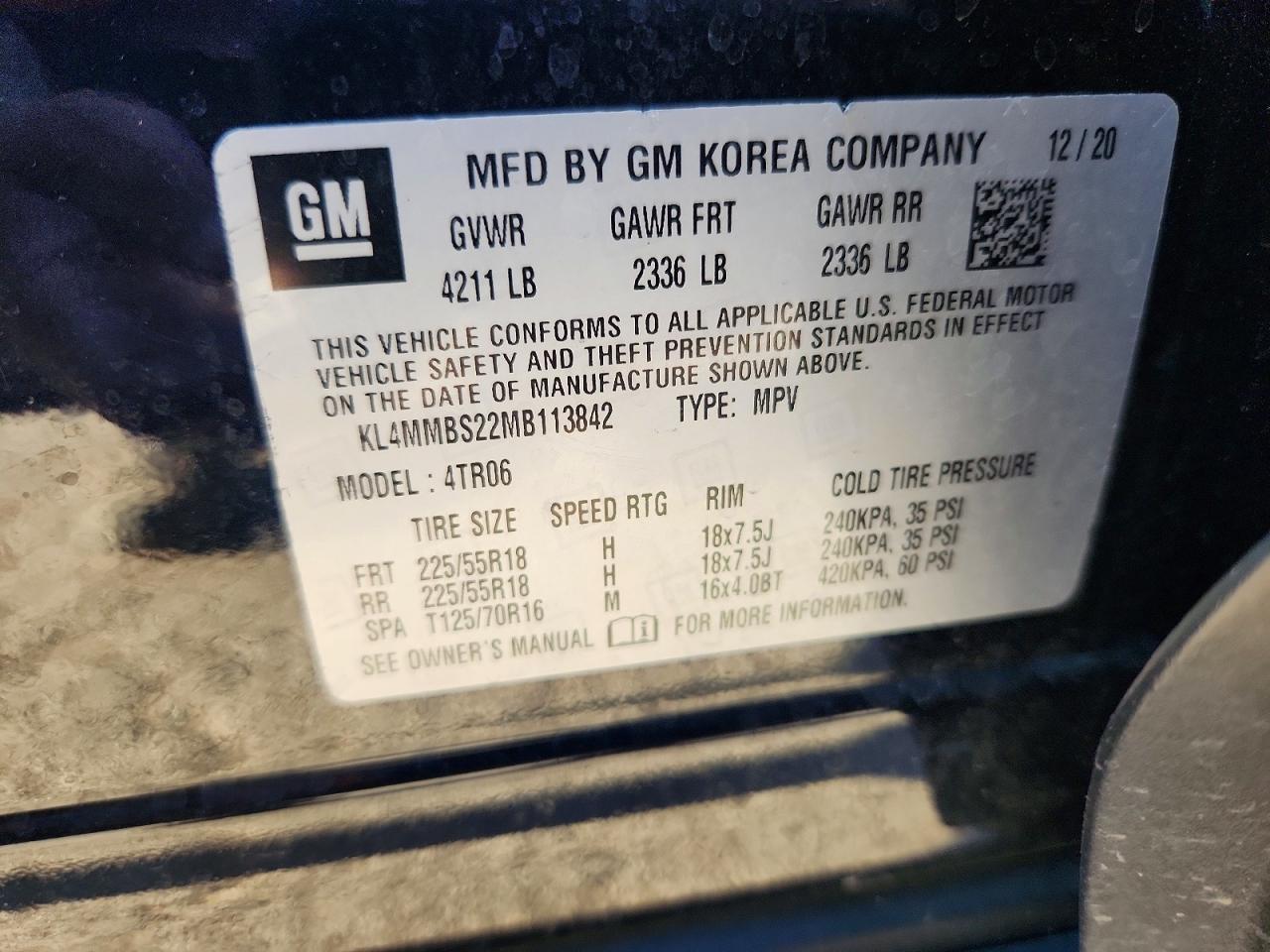 2021 BUICK Encore GX