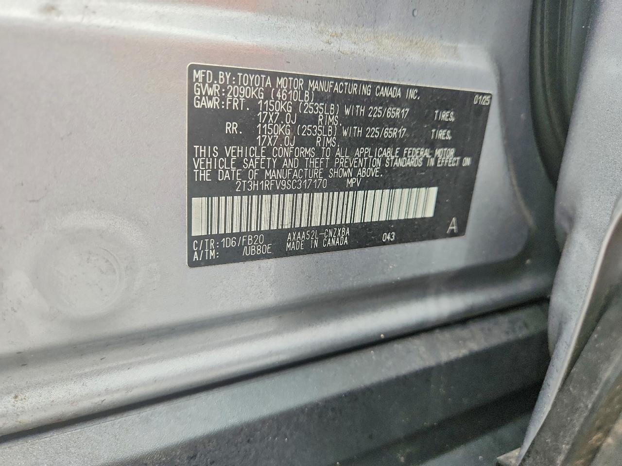 2025 TOYOTA RAV4