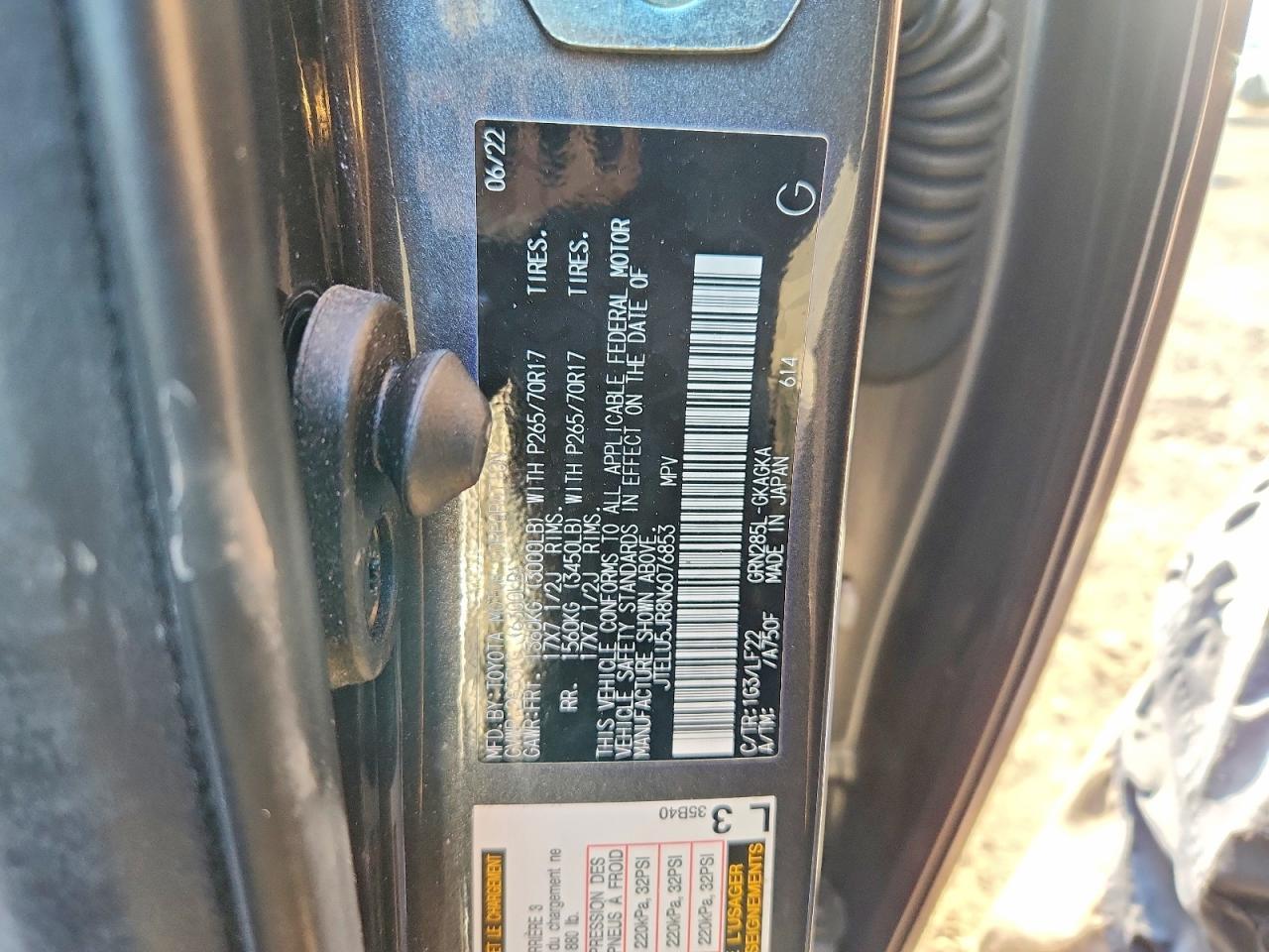 2022 TOYOTA 4Runner