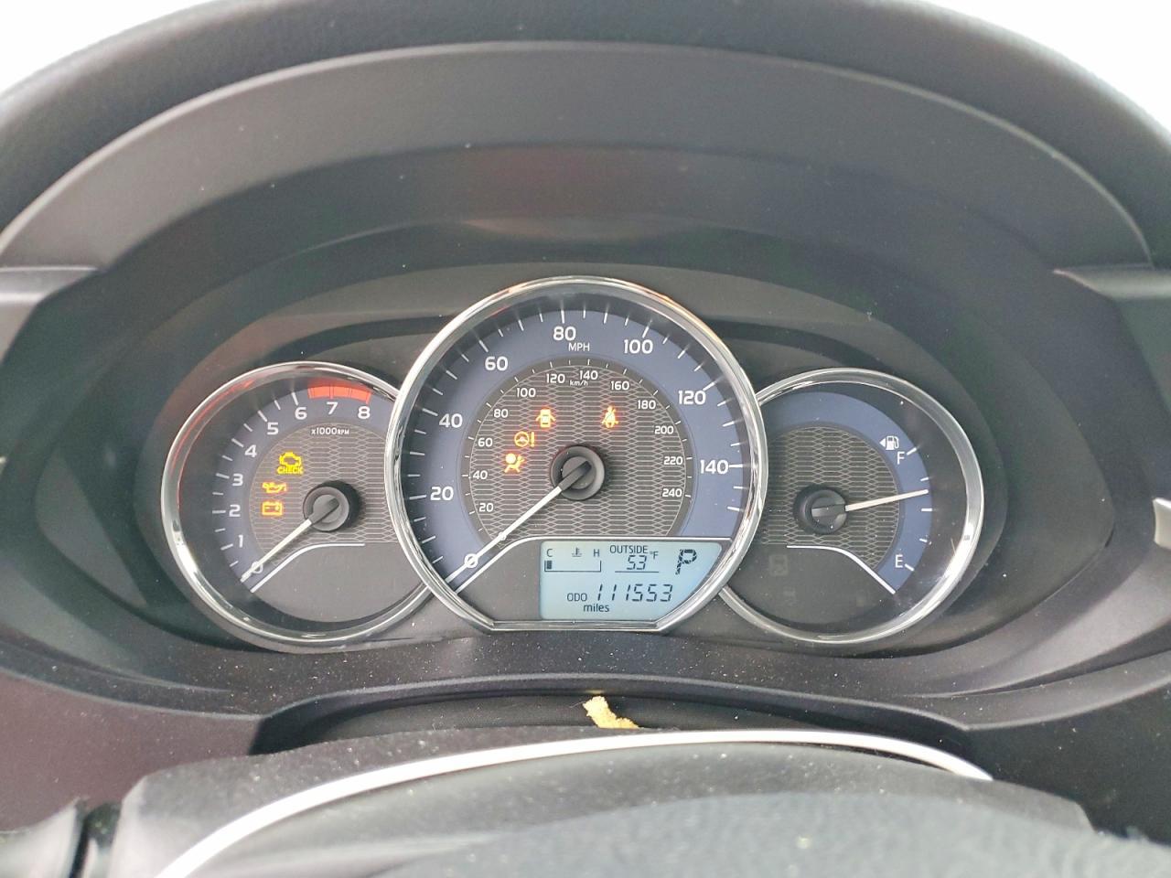 2016 TOYOTA COROLLA
