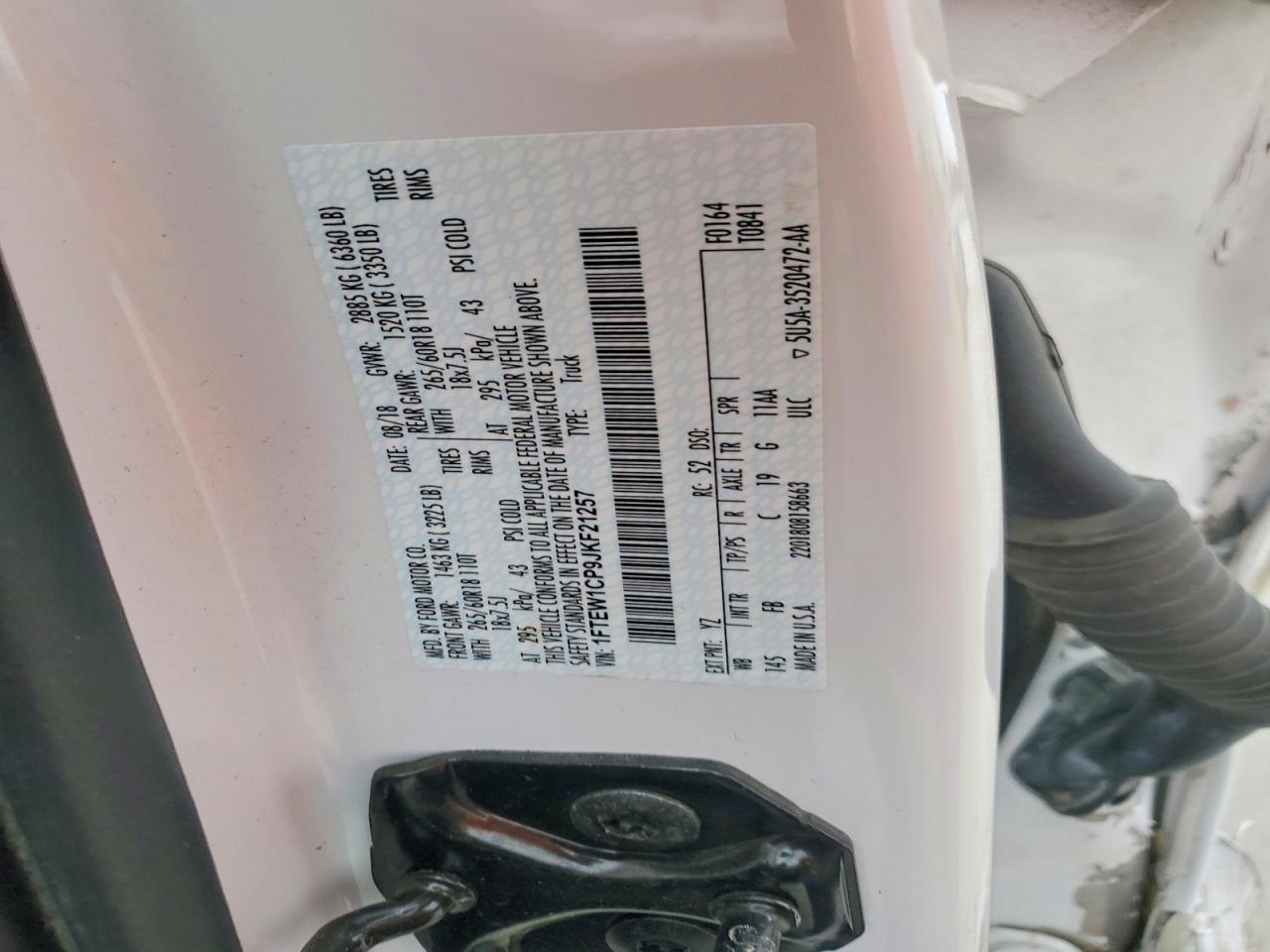2018 FORD F-150 Lightning