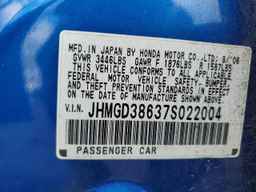 2007 HONDA FIT