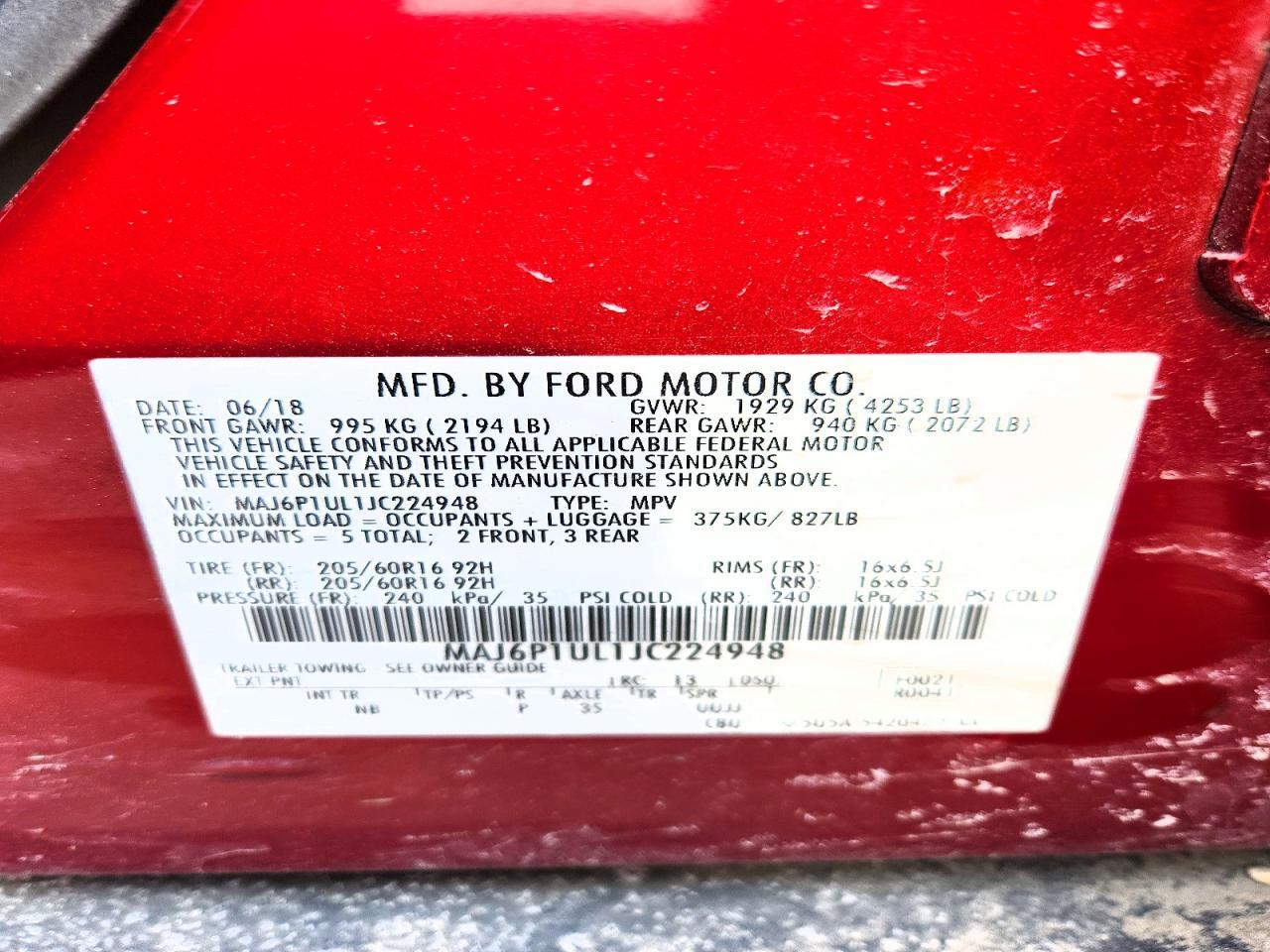 2018 FORD EcoSport