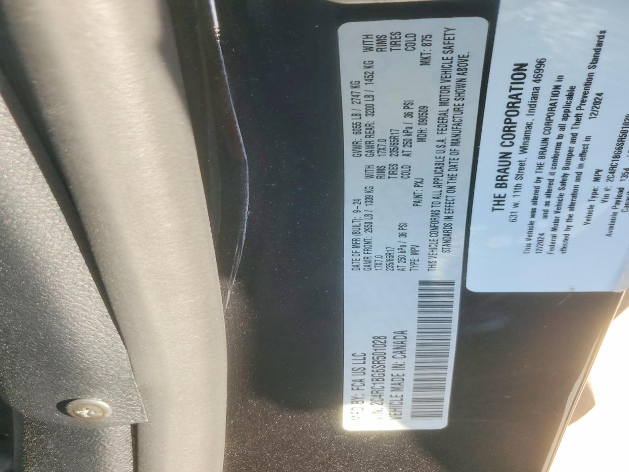 2025 CHRYSLER Pacifica
