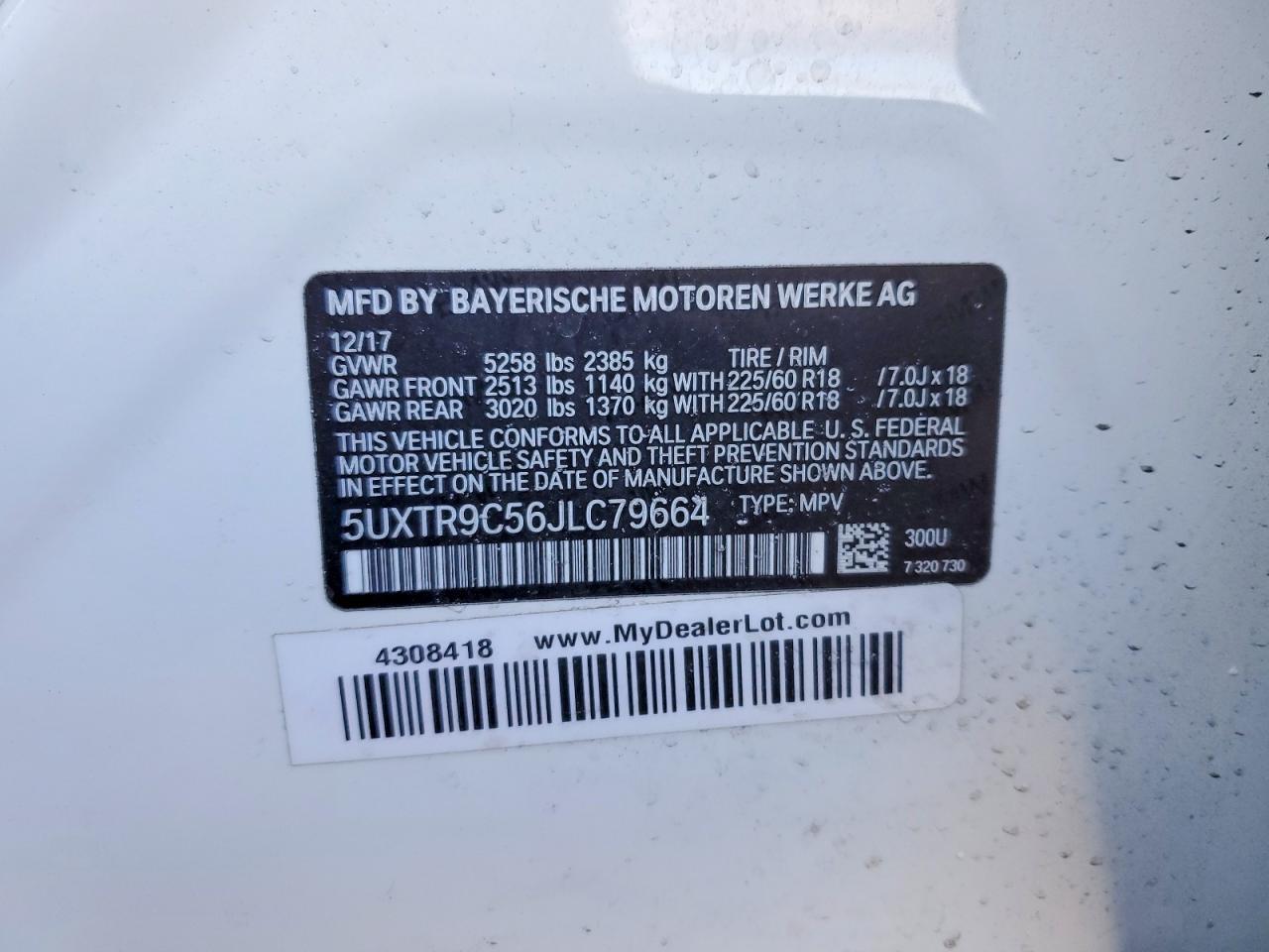 2018 BMW X3