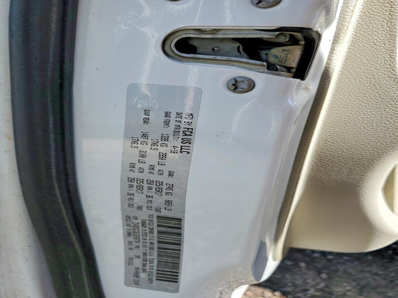 2018 DODGE GRAND CARAVAN