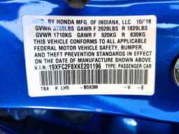 2019 HONDA CIVIC