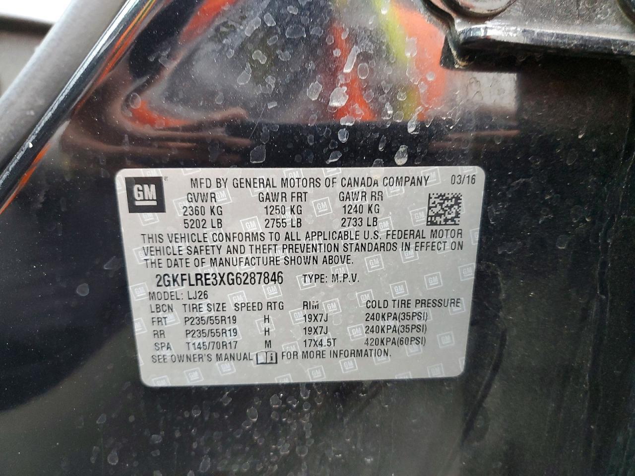 2016 GMC Terrain