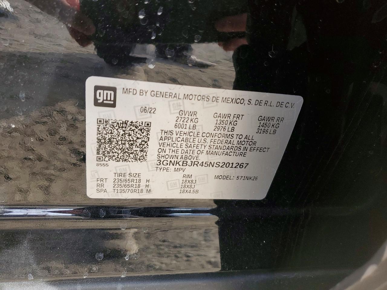 2022 CHEVROLET BLAZER