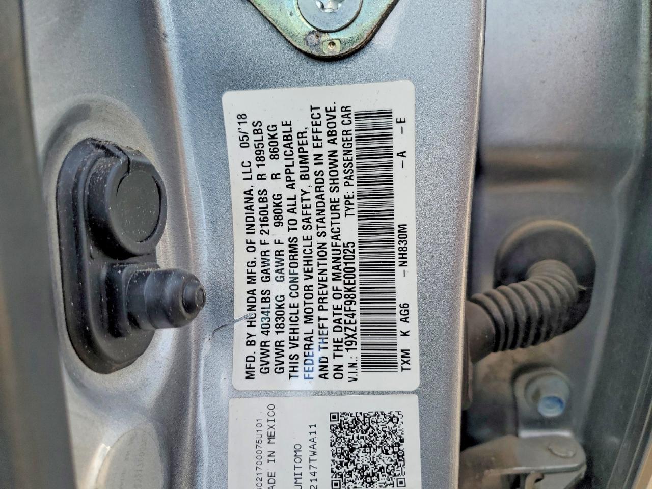 2019 HONDA Insight