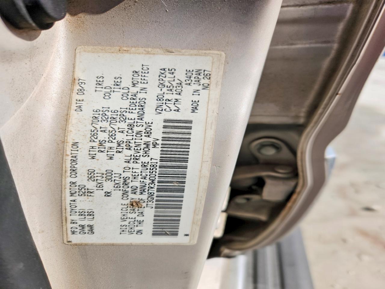 1998 TOYOTA 4Runner