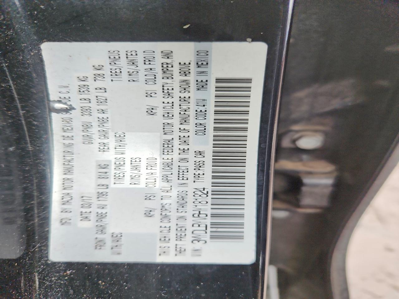 2017 TOYOTA YARIS