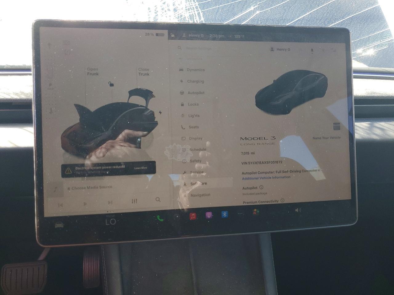 2025 TESLA MODEL 3