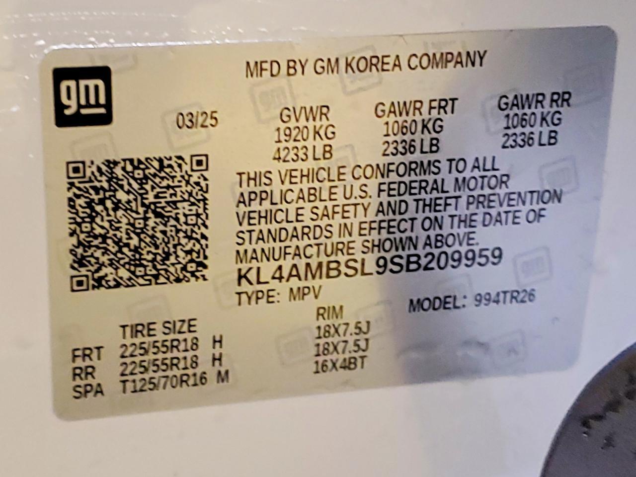 2025 BUICK Encore GX
