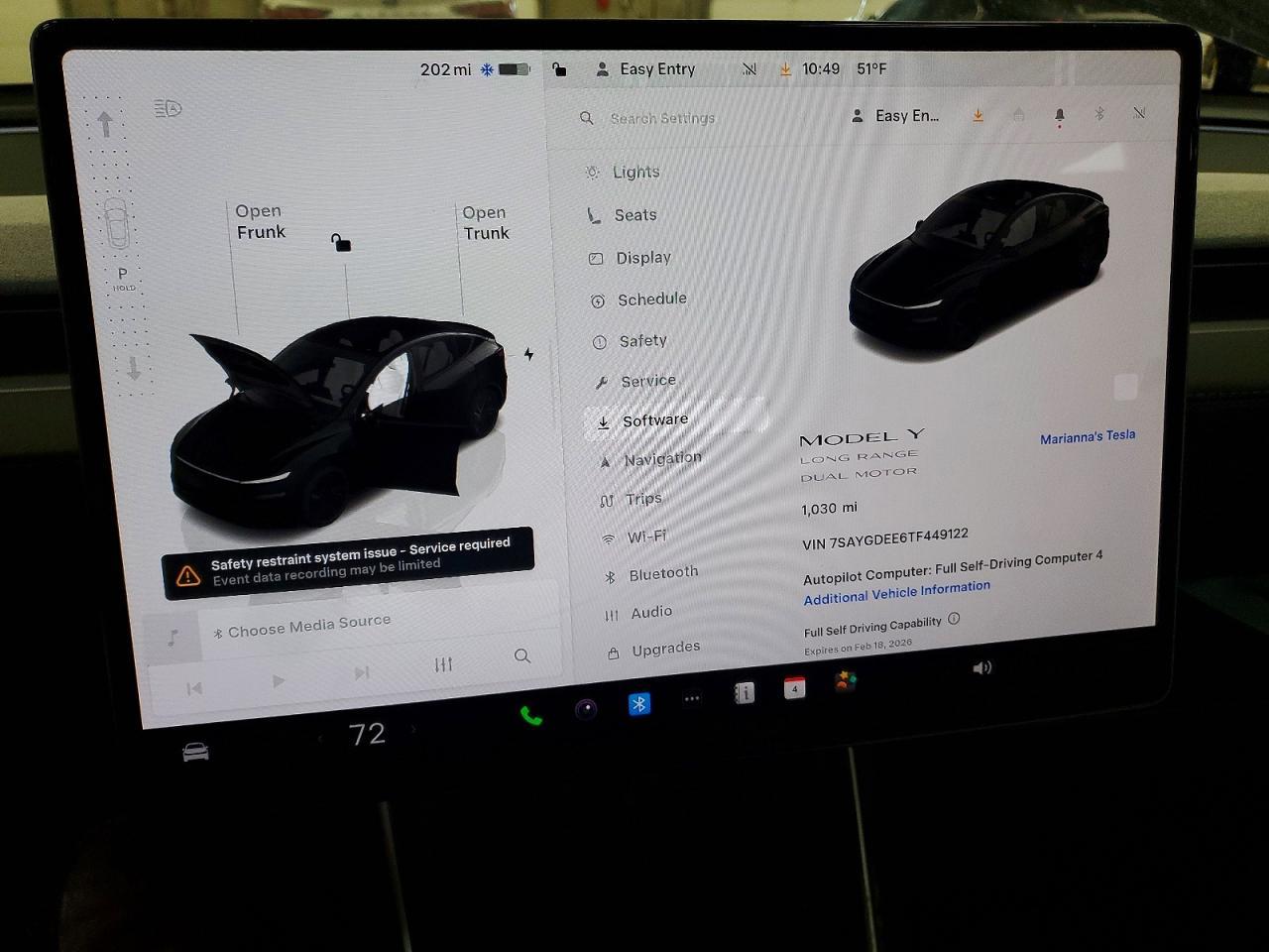2026 TESLA MODEL Y