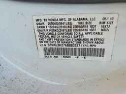 2010 HONDA ODYSSEY