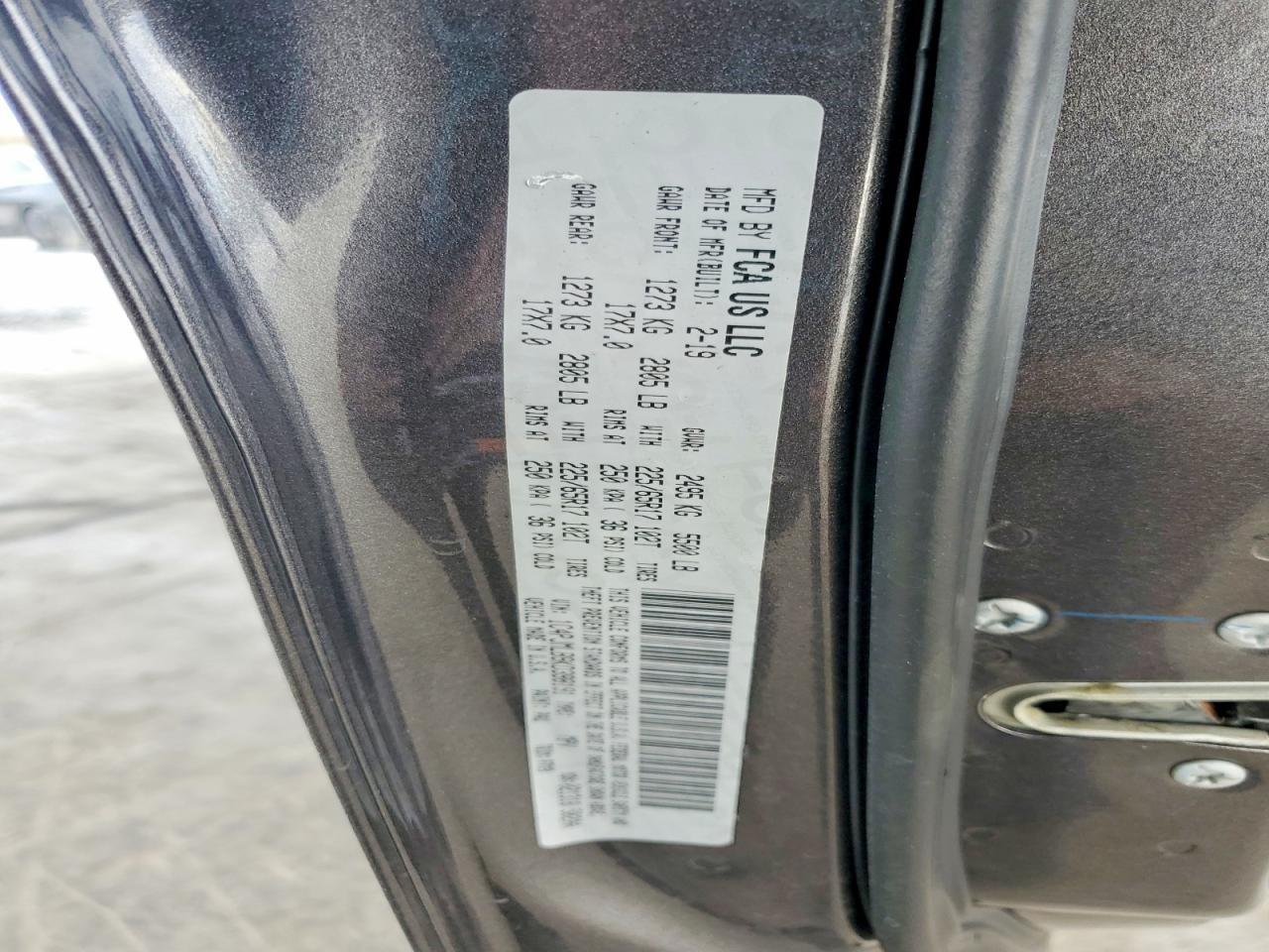 2019 JEEP CHEROKEE