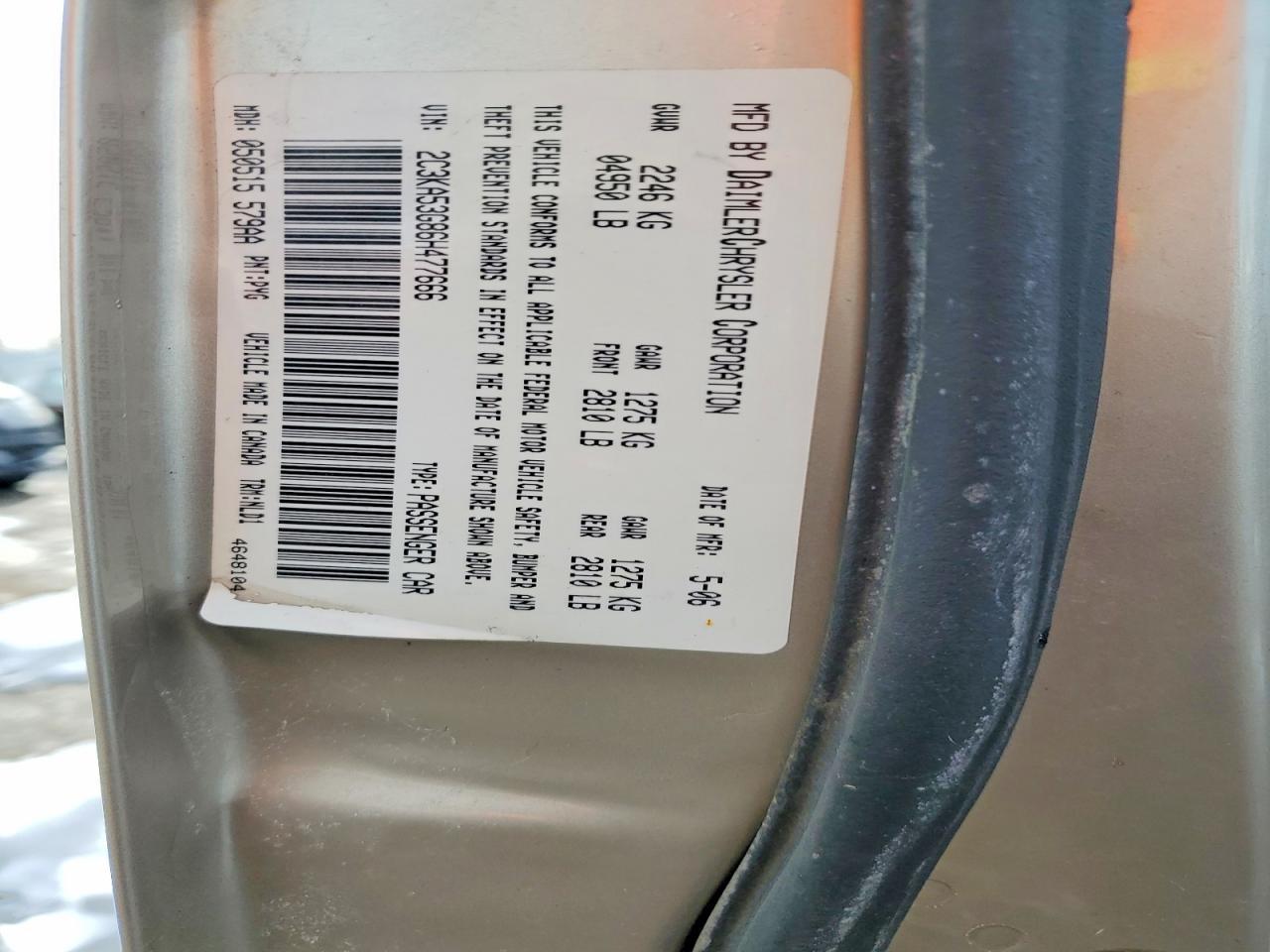 2006 CHRYSLER 300