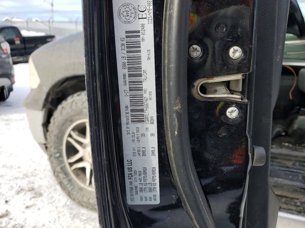 2017 RAM 1500