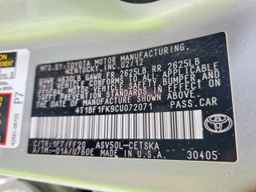 2012 TOYOTA CAMRY