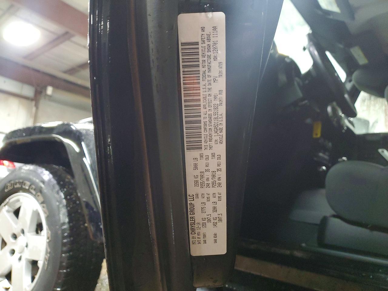 2011 JEEP WRANGLER