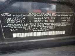 2014 HYUNDAI SONATA