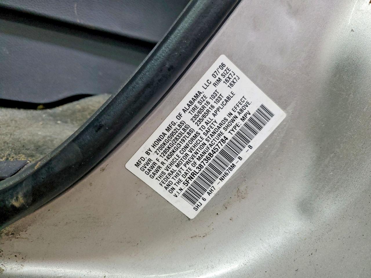 2006 HONDA ODYSSEY