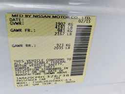2015 NISSAN LEAF