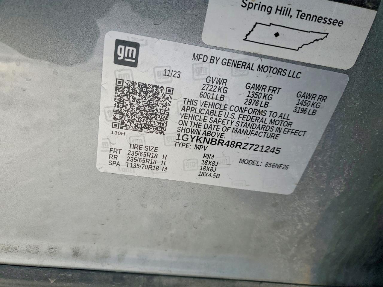 2024 CADILLAC XT5