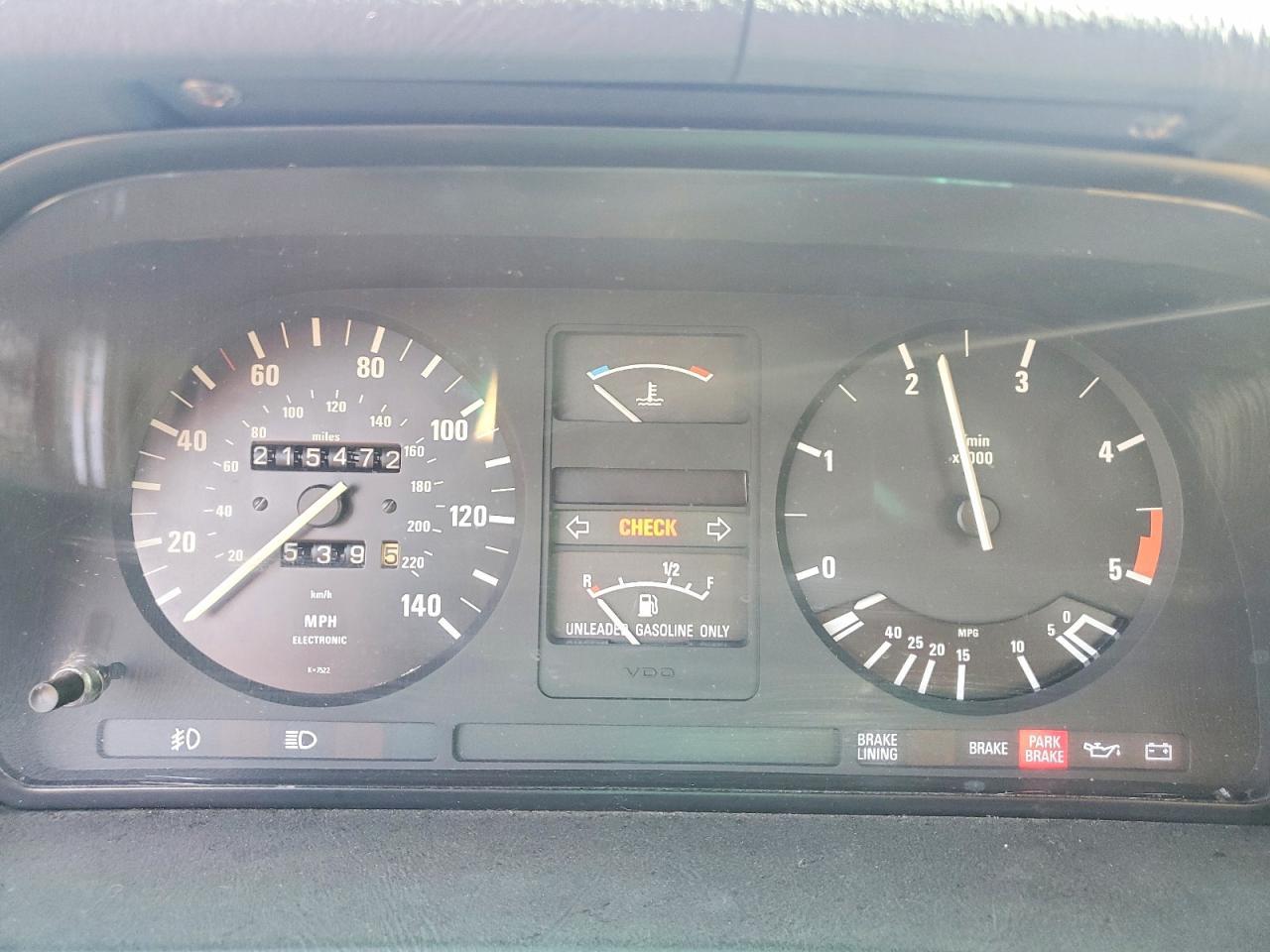 1985 BMW 5 series