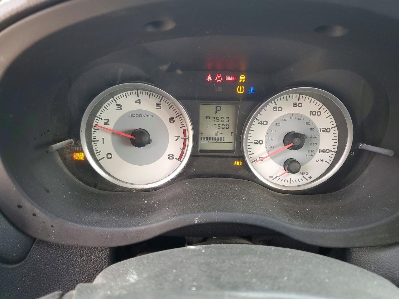 2012 SUBARU IMPREZA