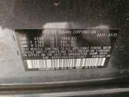 2022 SUBARU IMPREZA