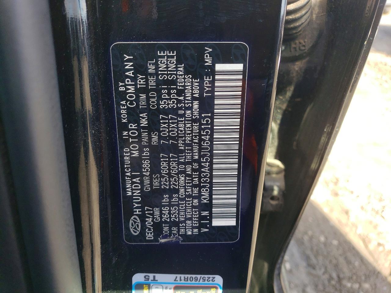 2018 HYUNDAI TUCSON