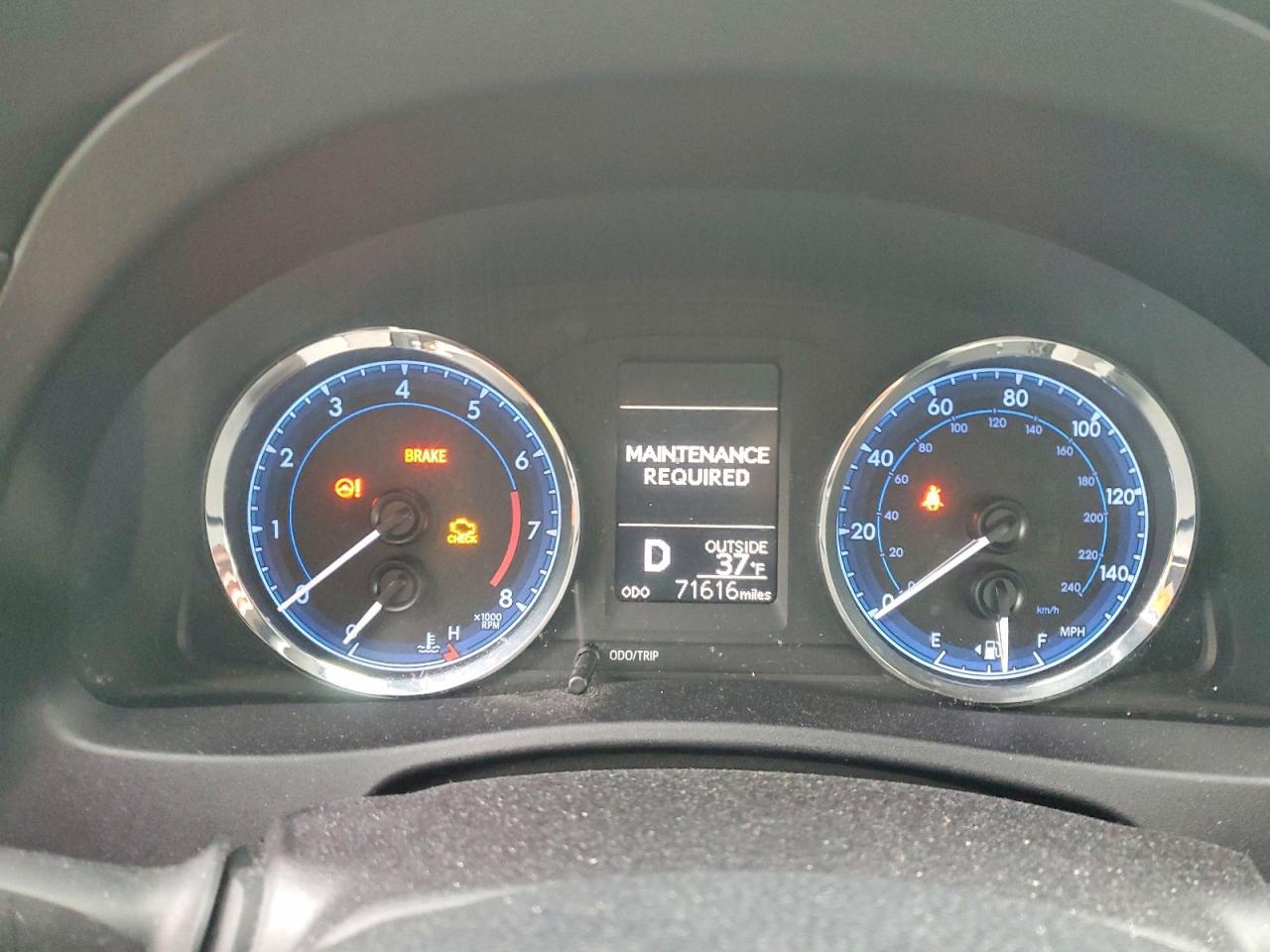 2019 TOYOTA COROLLA