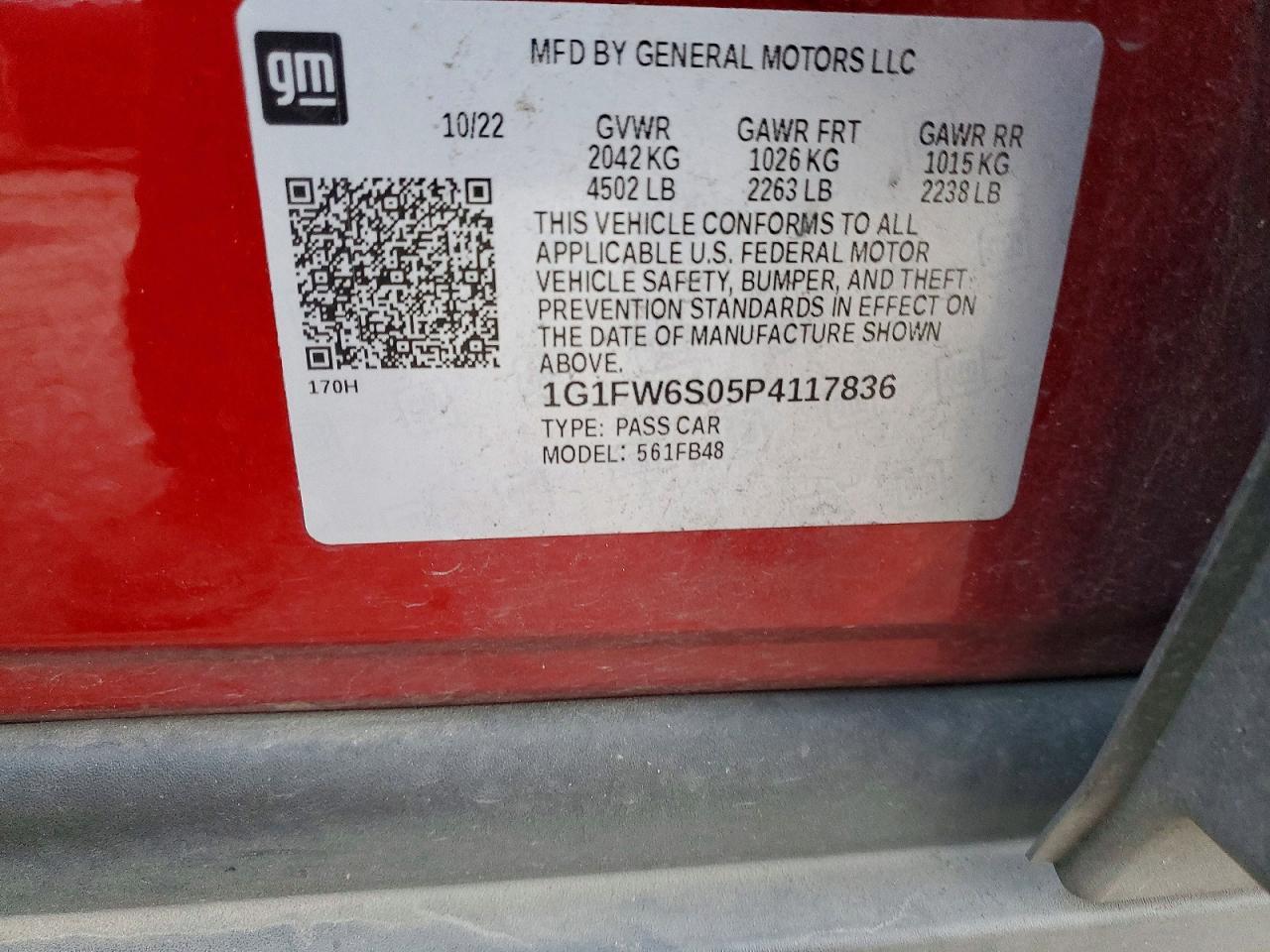 2023 CHEVROLET Bolt EV