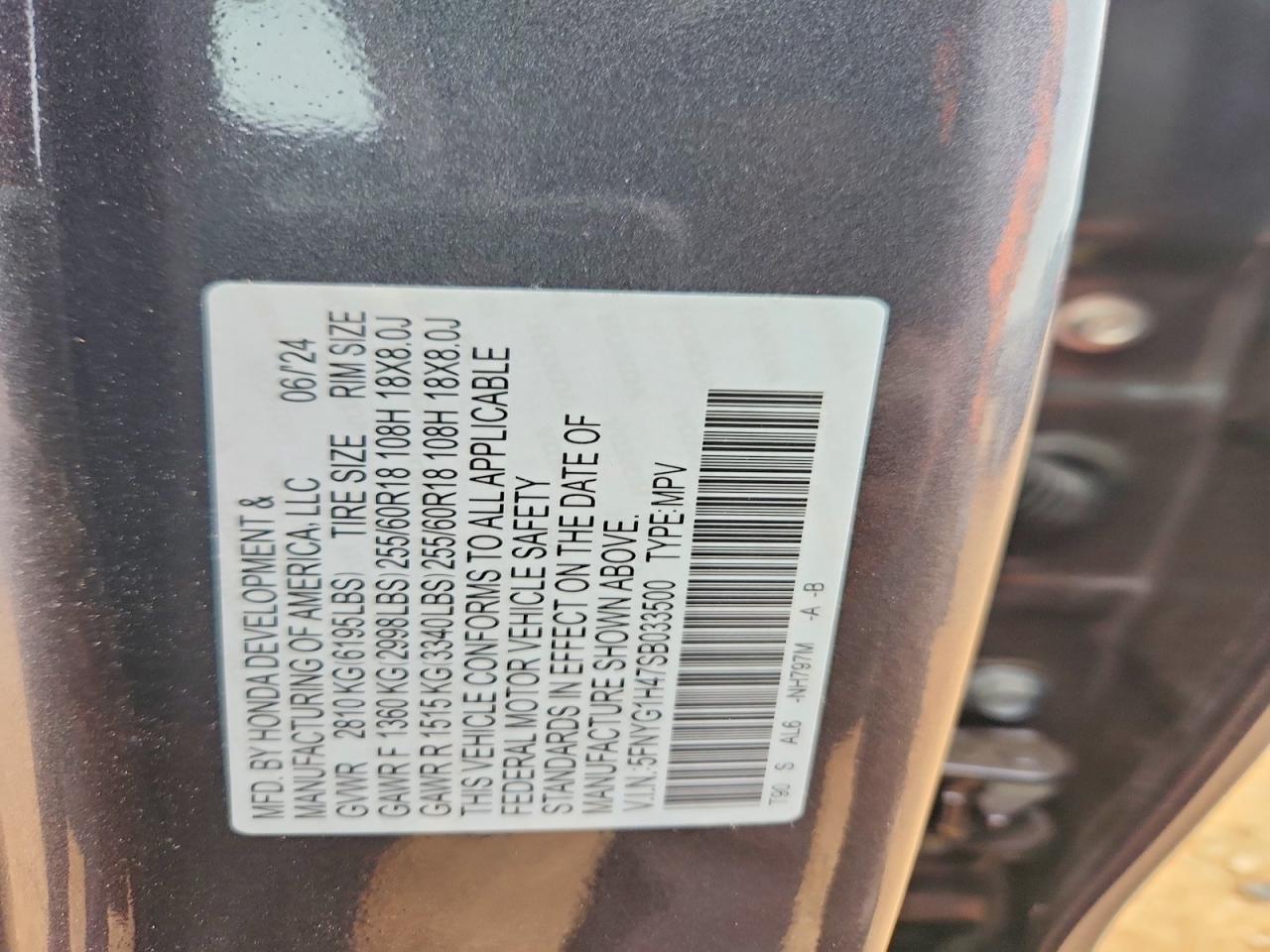 2025 HONDA PILOT