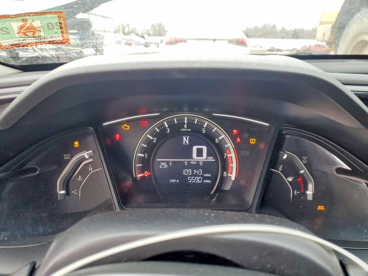 2018 HONDA CIVIC