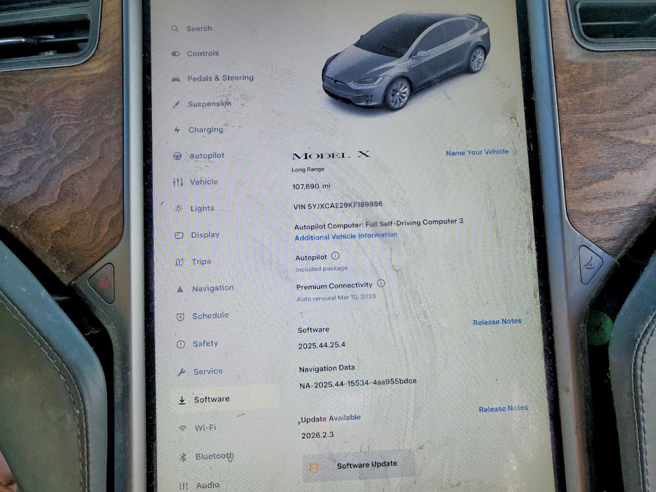 2019 TESLA MODEL X