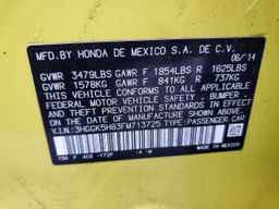 2015 HONDA FIT