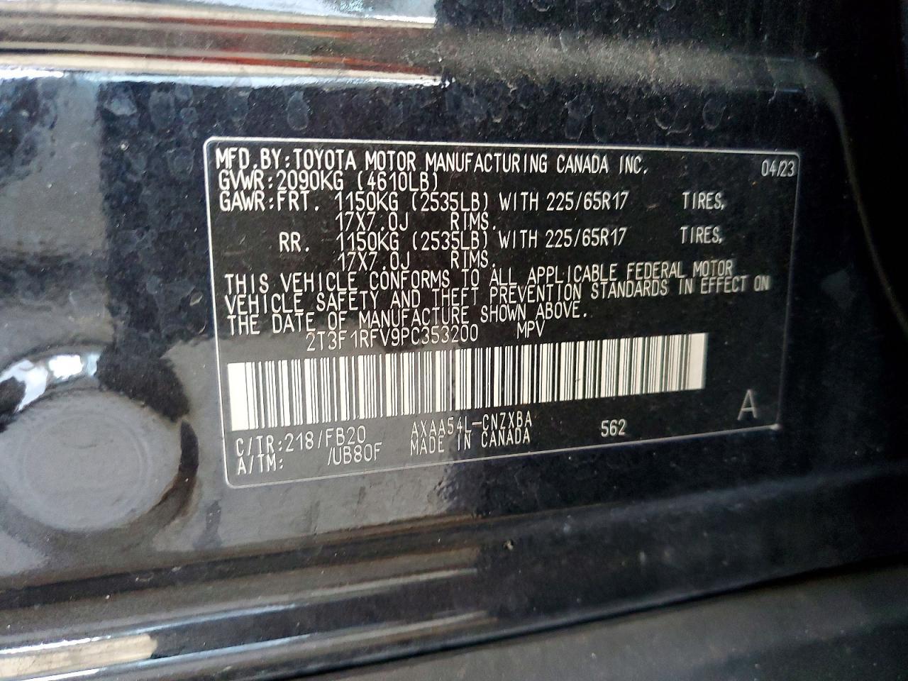 2023 TOYOTA RAV4