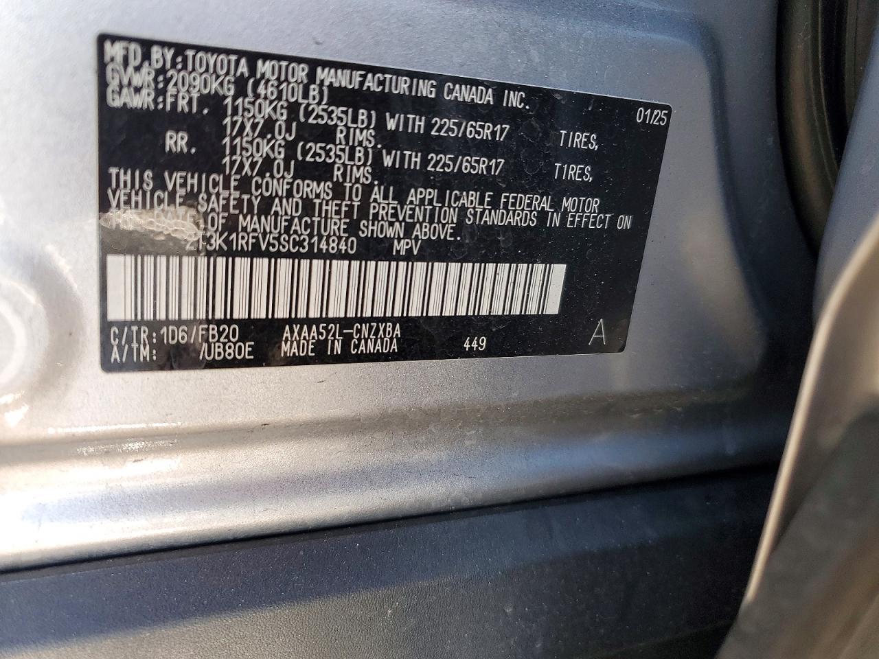 2025 TOYOTA RAV4
