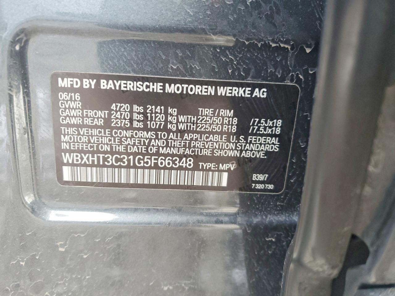 2016 BMW X1