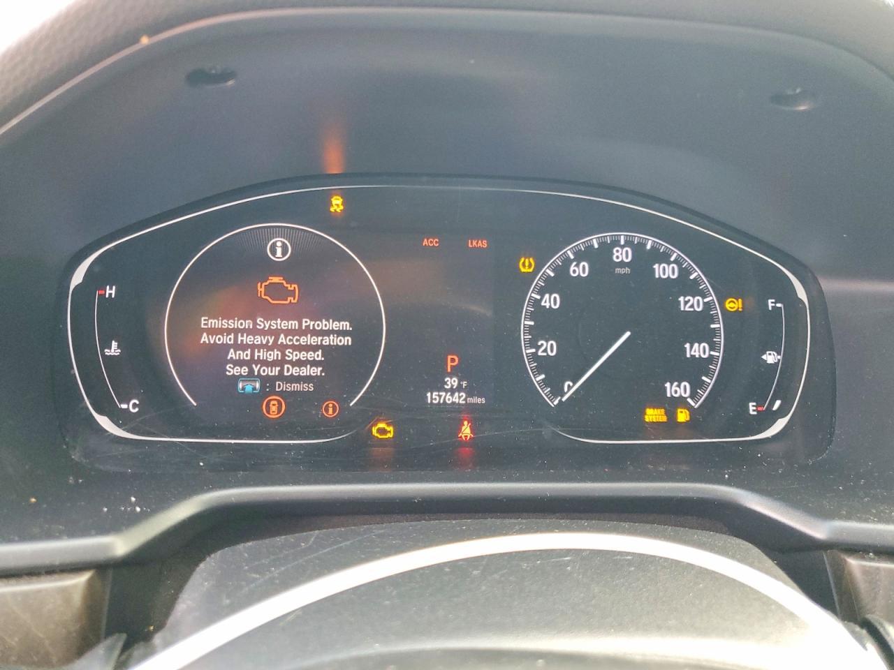 2019 HONDA ACCORD