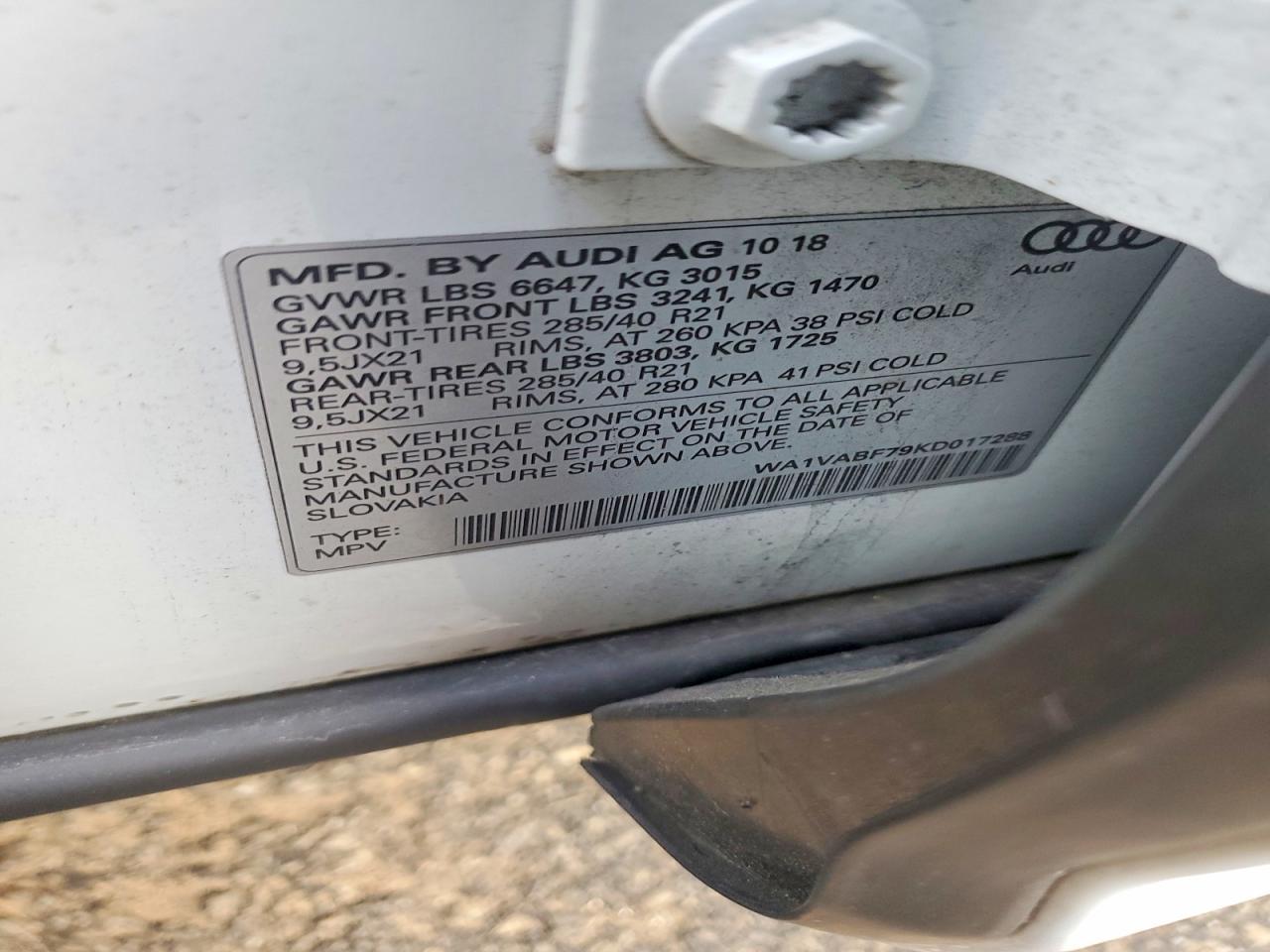2019 AUDI Q7