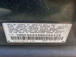 1998 HONDA ACCORD