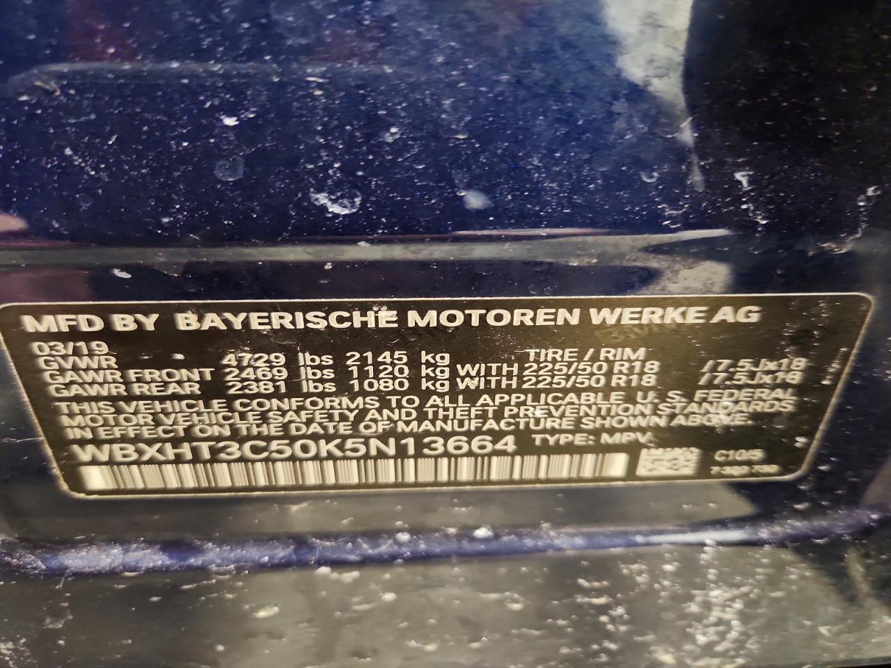 2019 BMW X1