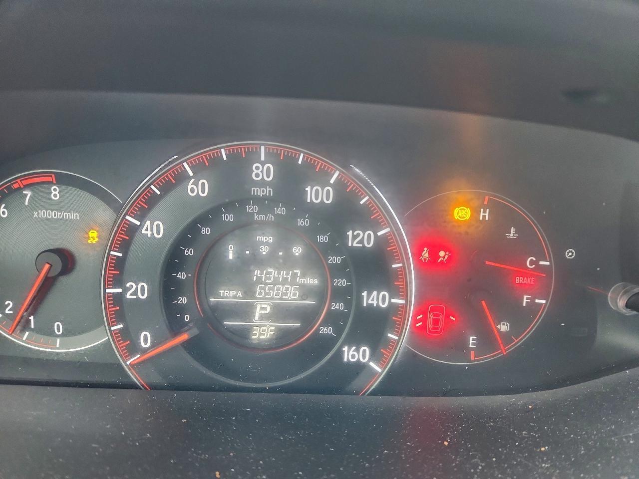 2017 HONDA ACCORD