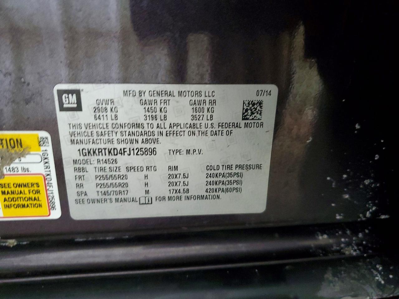 2015 GMC ACADIA