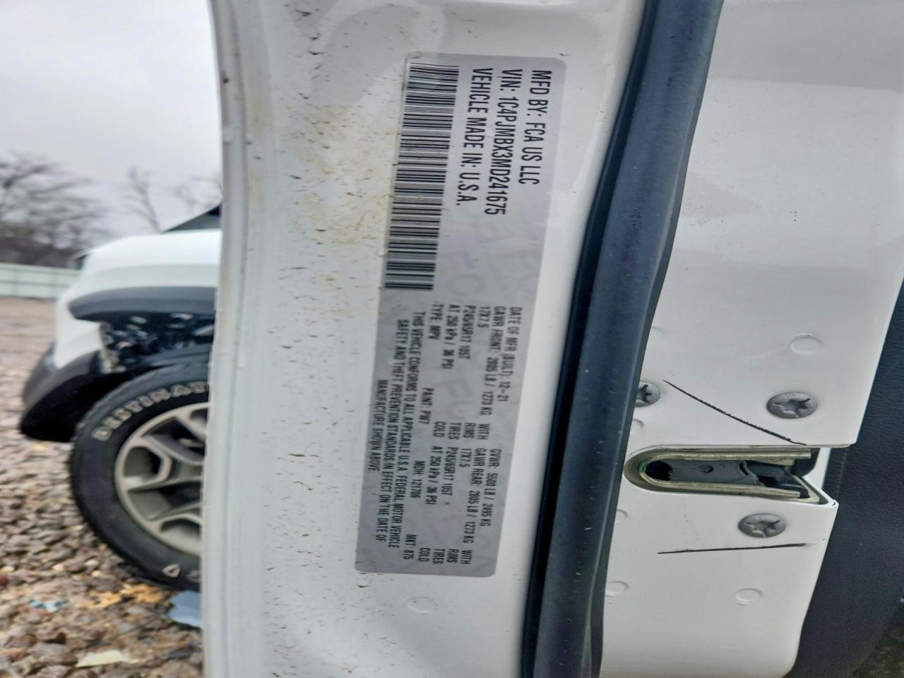2021 JEEP CHEROKEE